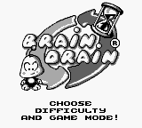 Brain Drain (USA) Title Screen